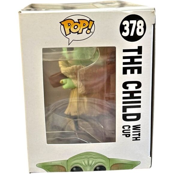 Star Wars The Mandalorian The Child with Cup Funko Pop! Collectible Figurine.NEW - Picture 4 of 12